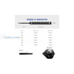 Set strelica Designa steel Dark Thunder V2 24g, 90% wolfram