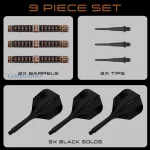 Set strelica soft Harrows Wolfram Trinity 18g 97% wolfram