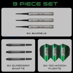 Set strelica soft Harrows Impact 20g 90% wolfram