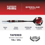 Set strelica soft Harrows Heavy Metal 18g brass