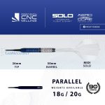 Set strelica soft Harrows Geo Parallel 18g 90% wolfram