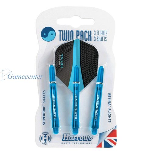 Set pikado tela+pera Harrows TWIN PACK aqua