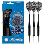 Harrows set steel Black Arrow 21g, Brass