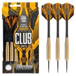 Harrows set steel Club R 22g, Brass