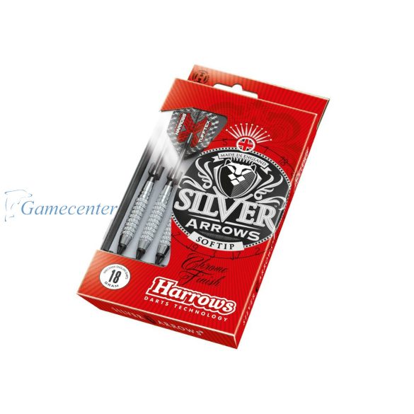 Harrows set strelica soft Silver Arrow R 18g, brass