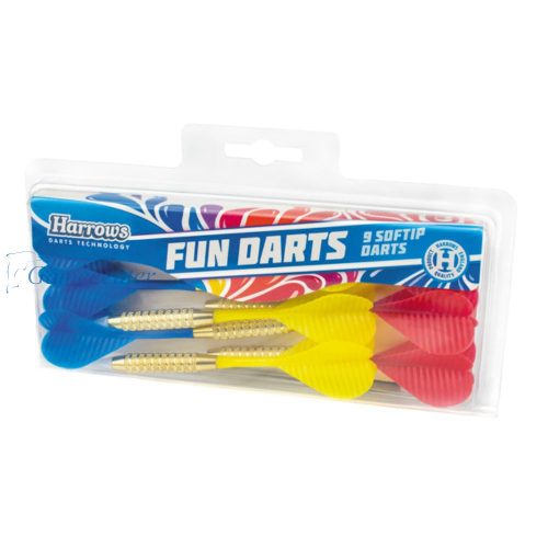 Harrows set soft Darts Fun 14 g, 9kom/set, brass