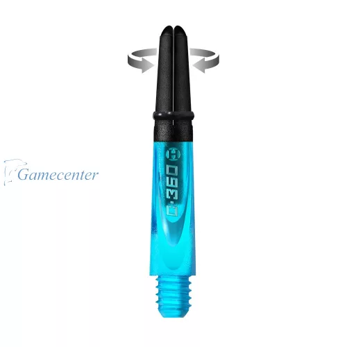 Tela za strelice Harrows Carbon 360 aqua plava, short 33mm,rotirajuća