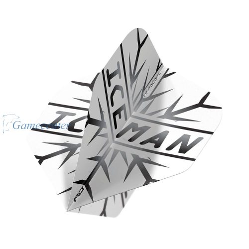 Pera za strelice Red Dragon Hardcore Premium Gerwyn Price Iceman siva, extra thick