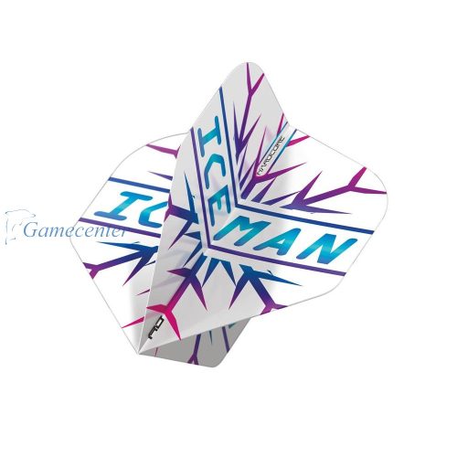Pera za strelice Red Dragon Hardcore Premium Gerwyn Price Iceman rainbow snowflake, extra thick