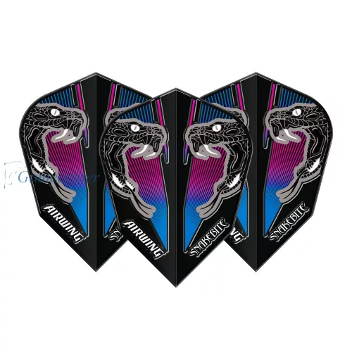 Pera za strelice Red Dragon Airwing Peter Wright Snakebite V-standard, plava