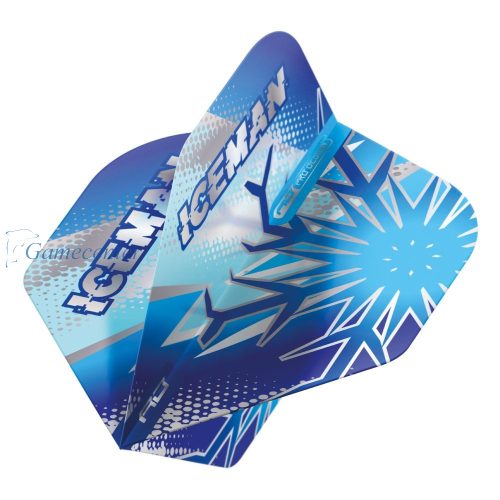 Pera za strelice Red Dragon Hardcore Premium Gerwyn Price No2, plava pahulja