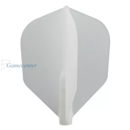 Pera za strelice Cosmo Fit Shape,providno bela,6kom
