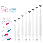 Tela za strelice Cosmo Fit,rotirajuće,bela,31mm