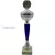 Pikado trofej srebrno-plavi pehar, 37cm visina