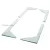 Garlando set uglova za 115 cm stakla na stolu