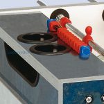 Stoni fudbal Garlando Deluxe Outdoor 5' standardne šipke sa žetonjerom