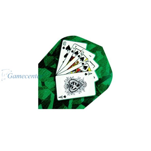 Harrows pera za strelice Hologram zelena poker karte