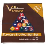 Bilijar set kugli Ventura Economy 57,2mm