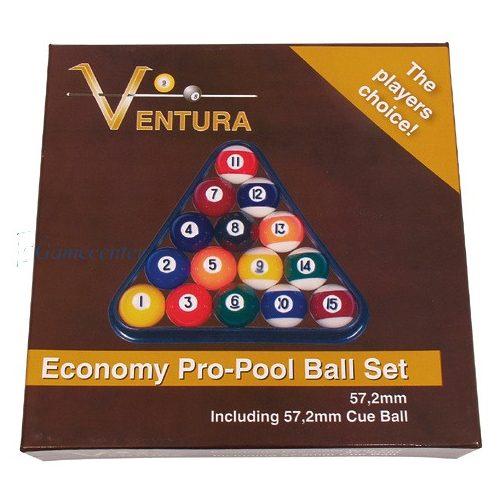 Bilijar set kugli Ventura Economy 57,2mm