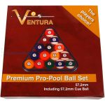 Ventura Premium Pro bilijar kugle 57,2mm