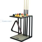 Stalak za bilijar štapove Harlem 6 sivi, samostojeći