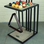 Stalak za bilijar štapove Harlem 6 sivi, samostojeći