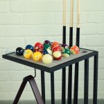 Stalak za bilijar štapove Harlem 6 sivi, samostojeći