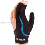 Bilijar rukavica Buffalo crno/plava M