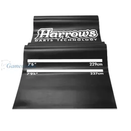 Gumeni podmetač za tablu Harrows Rubber Mat 300×65cm crni