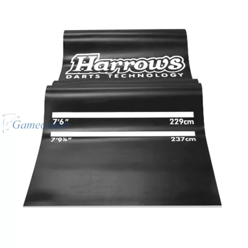 Gumeni podmetač za tablu Harrows Rubber Mat 300×65cm crni