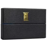 Poker karte KEM Crno/Zlatne wide 100% plastične,dupli špil