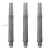 Tela za strelice  L-style Straight 190,providno crna, short, 19mm