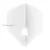 Pera za strelice L-Style Champagne L1 Standard, mat bela