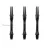 Tela za strelice L-Style Locked Slim, crna, 37mm
