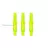 Tela za strelice L-Style Locked Straight neon žuta, 30mm
