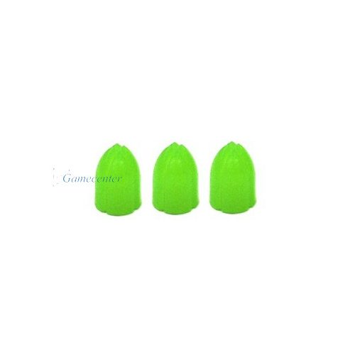 Prsteni za tela L-Style Shell Lock Ring,plastični,zeleni 6kom.