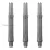 Tela za strelice L-Style Straight Spin 260,rotirajući,providno crna tweenie 40mm