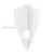 Pera za strelice L-Style Pro L8 Bullet, bela