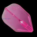 Pera za strelice L-Style Fantom L3EZ, providno roze