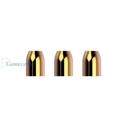 Prsteni  L-Style Premium Champagne Ring metalni,3kom. zlatni