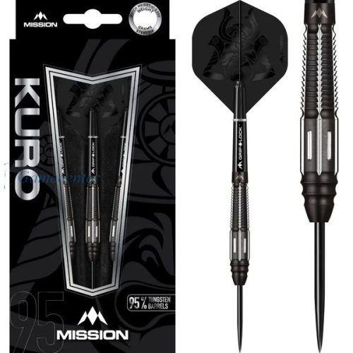 Set strelica steel Mission Kuro Black, M4, Rear Taper, 95% wolfram