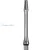 Tela za strelice Mission Alicross Stems nylon medium 47mm srebrna