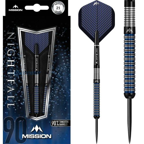 Set strelica Mission steel Nightfall M1 21g, 90% wolfram