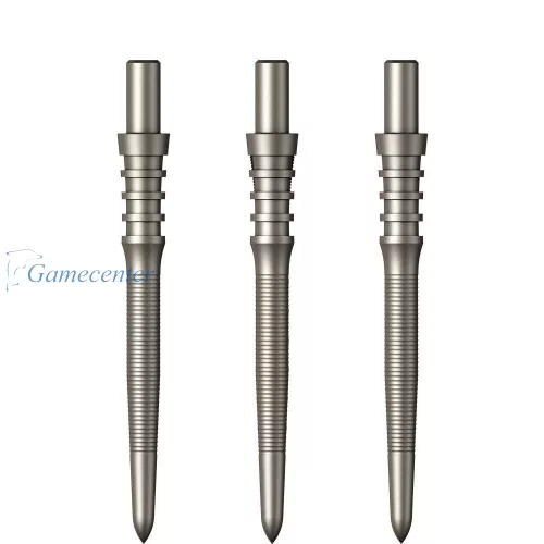 Vrhovi za strelice Mission Sniper Micro grip 28mm, srebrni