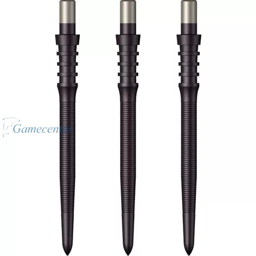 Vrhovi za steel strelice Mission Sniper Micro Grip 28mm, crni- 3kom.