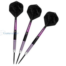 Set strelica  Mission steel James Hurrell Black PVD-Electro Purple 24g, 90% wolfram