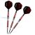 Set strelica Mission steel Roman Benecký Black-Red PVD 22g, 90% wolfram