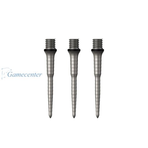 Metalni vrh sa navojem Mission Titan Ripple 26mm srebrni