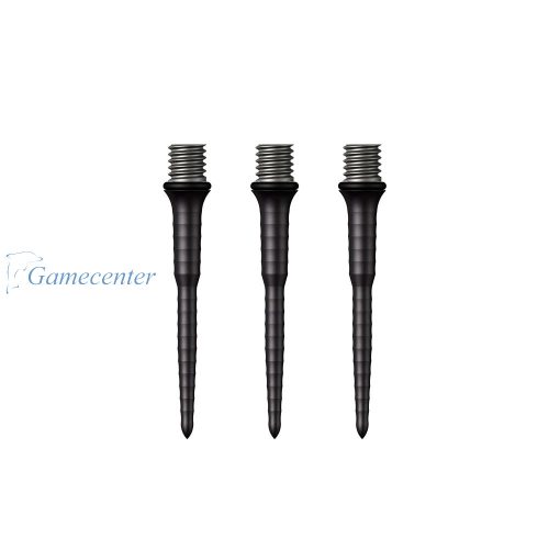 Metalni vrh sa navojem Mission Titan Ripple 30mm crni