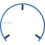 Osvetljenje za tablu Mission Torus 270 ,plavo